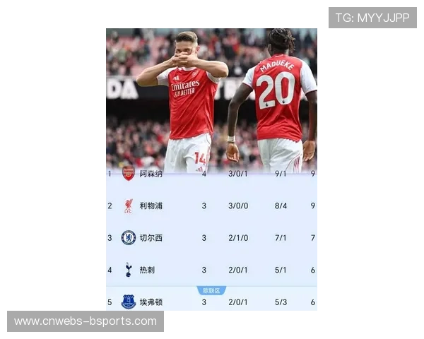 阿森纳近期状态火爆 近10场比赛收获8胜1平1负强势表现